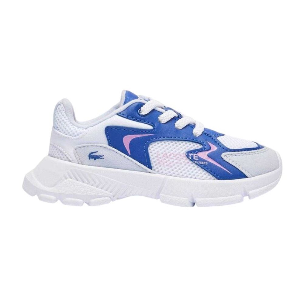 Lacoste Childrens/Kids L003 Neo Suede Chunky Flat Sneakers / Light Blue